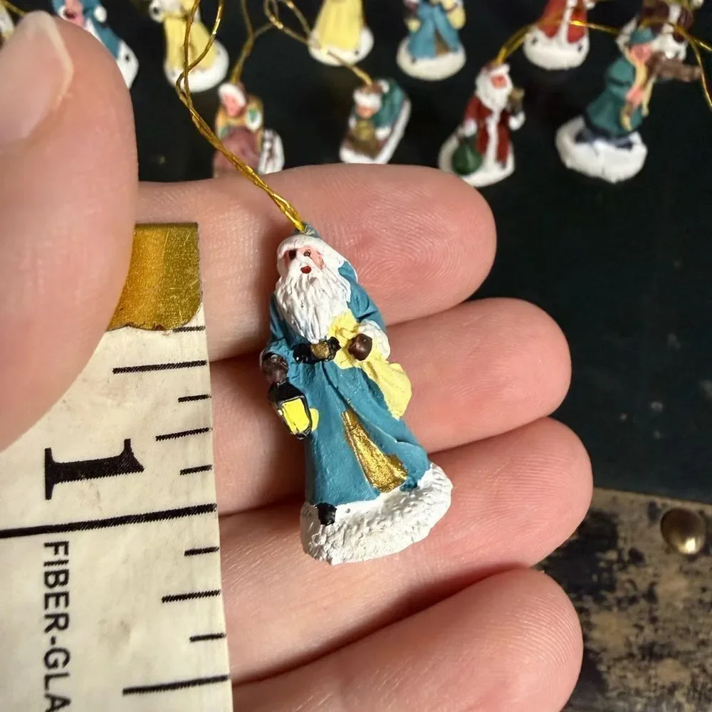 Set Of 15 Mini Victorian Ornaments
